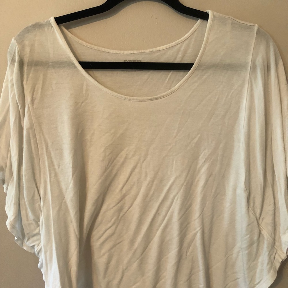 Express bat wing flowy top